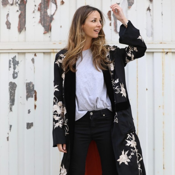 zara kimono jacket